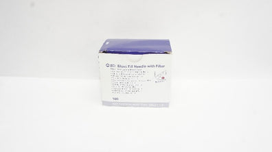BD 305211 Blunt Fill Ndle with Filter 18G x 1-1/2 - Box of 60